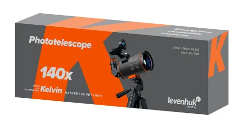 Fotografie Levenhuk Kelvin Fototeleskop Nova PLUS MAK 70/750,  6