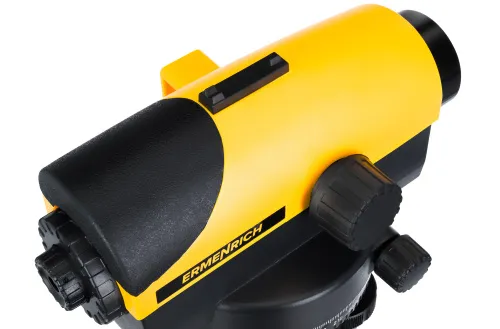 Foto Ermenrich PL30 Optisches Nivelliergerät, gelb,  7