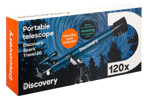 Bild Levenhuk Discovery Spark Travel 60-Teleskop mit Buch,  17