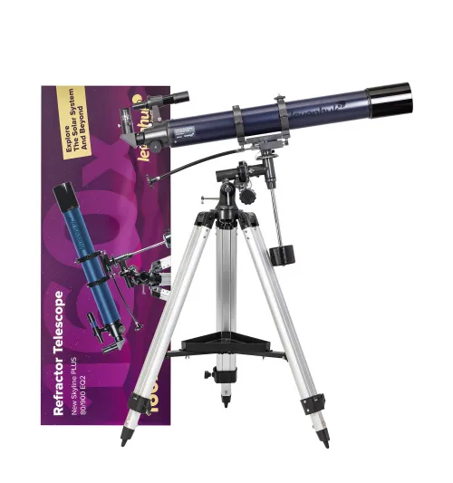 Fotografie Levenhuk New Skyline PLUS 80/900 EQ2 Teleskop,  2