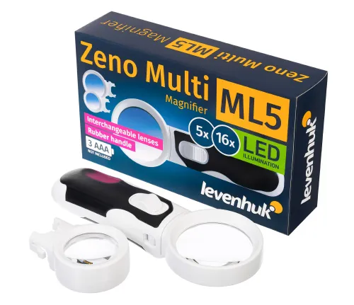 Fotografie Levenhuk-Vergrößerungsglas Zeno Multi ML5,  2