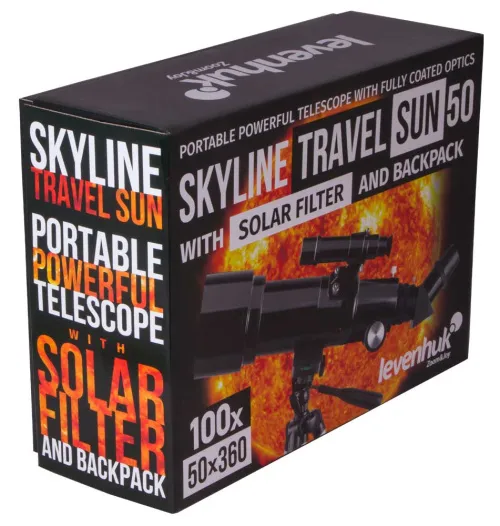Bild Levenhuk Skyline Travel Sun 50 Teleskop,  15