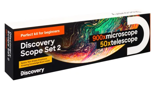 Foto Levenhuk Discovery Scope Set 2 mit Buch,  17