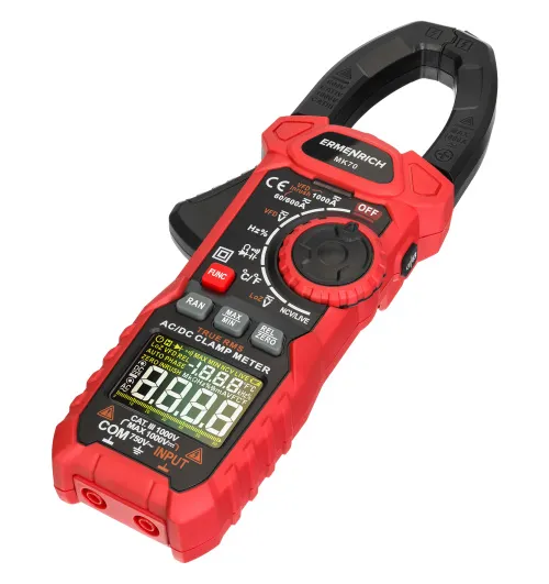 Fotografie Ermenrich Ping MK70 Digitale Strommesszange,  4