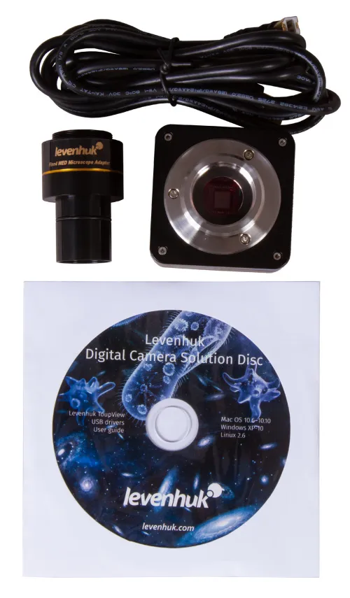 Abbildung Levenhuk-Digital-Trinokularmikroskop MED D10T,  12