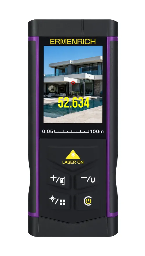 Abbildung Ermenrich PRO LR100 Laser-Messgerät, mit Kamera,  4