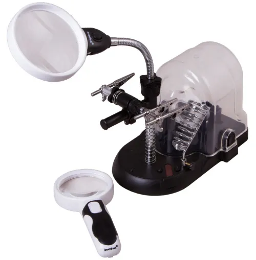 Abbildung Levenhuk-Vergrößerungsglas Zeno Multi ML17 Schwarz,  3