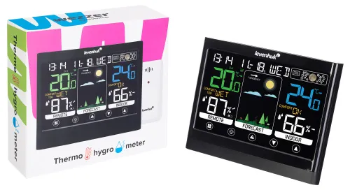 Foto Levenhuk Wezzer Teo TH50 Thermohygrometer,  3