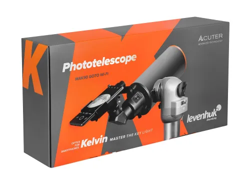 Abbildung Levenhuk Kelvin MAK90 AZ GOTO Wi-Fi Fototeleskop,  16