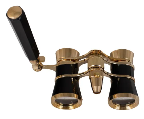Abbildung Levenhuk Broadway 325N Opernglas (schwarz Lorgnette mit LED-Licht),  4