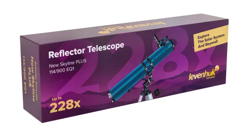 Bild Levenhuk New Skyline PLUS 114/900 EQ1 Teleskop,  13