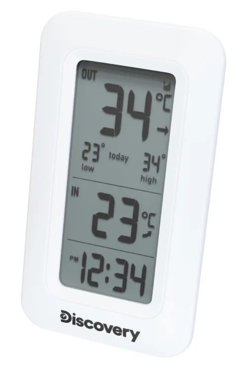 Fotografie Levenhuk Discovery Report W10 Wetterstation mit Uhr,  4