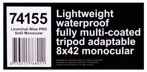 Foto Levenhuk-Fernrohr Wise PRO 8x42,  14