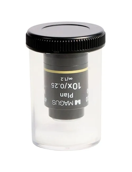 Bild MAGUS 10PL60V Plan 10-fach/0,25 ∞/1,2 H 60 mm Objektiv,  5