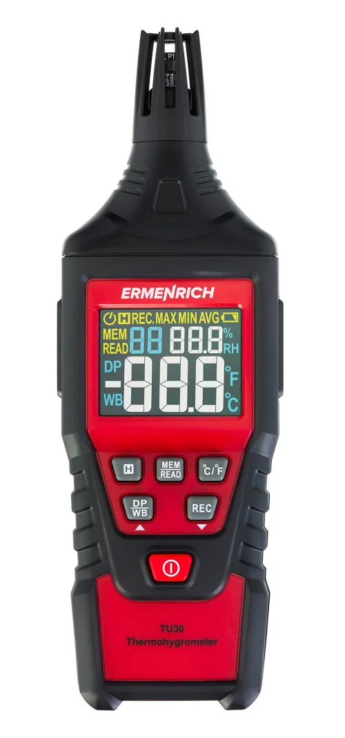 Fotografie Ermenrich Wett TU30 Thermohygrometer,  4