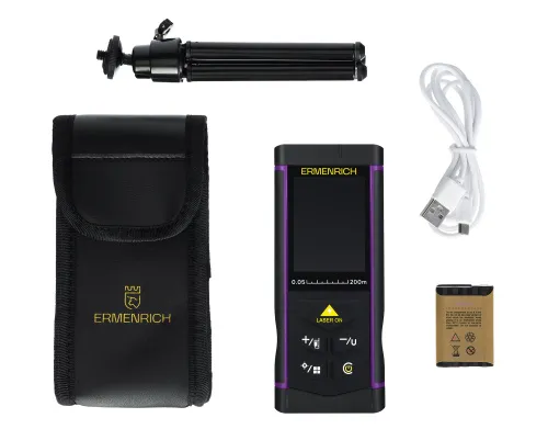 Foto Ermenrich PRO LR200 Laser-Messgerät, mit Kamera,  2