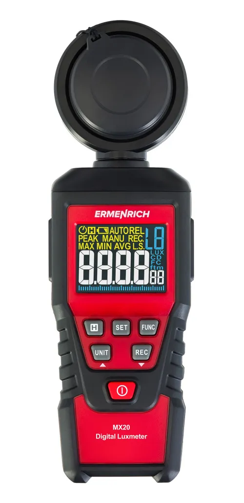 Fotografie Ermenrich Seek MX20 Digitales Luxmeter,  3