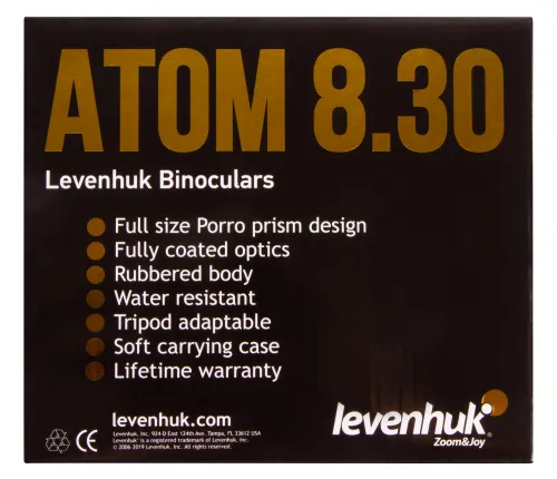 Foto Levenhuk-Fernglas Atom 8x30,  15