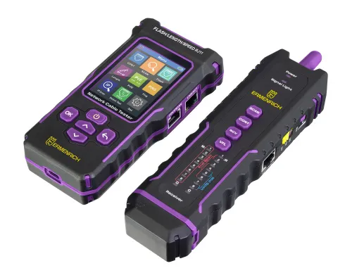 Fotografie Ermenrich NetGeeks NP50 Multifunktionaler Kabeltester,  4