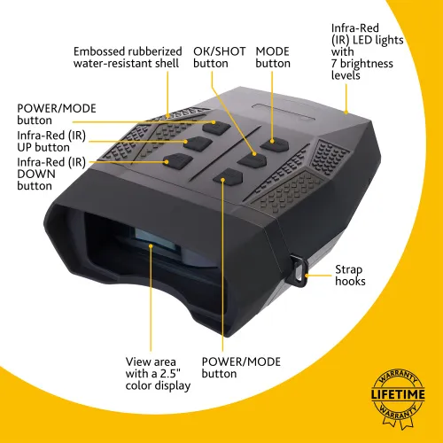 Abbildung Levenhuk Halo 13X PLUS Digitales Nachtsicht-Fernglas,  15