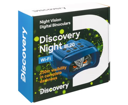 Fotografie Levenhuk Discovery Night BL20 Digitales Nachtsicht-Fernglas mit Stativ,  14