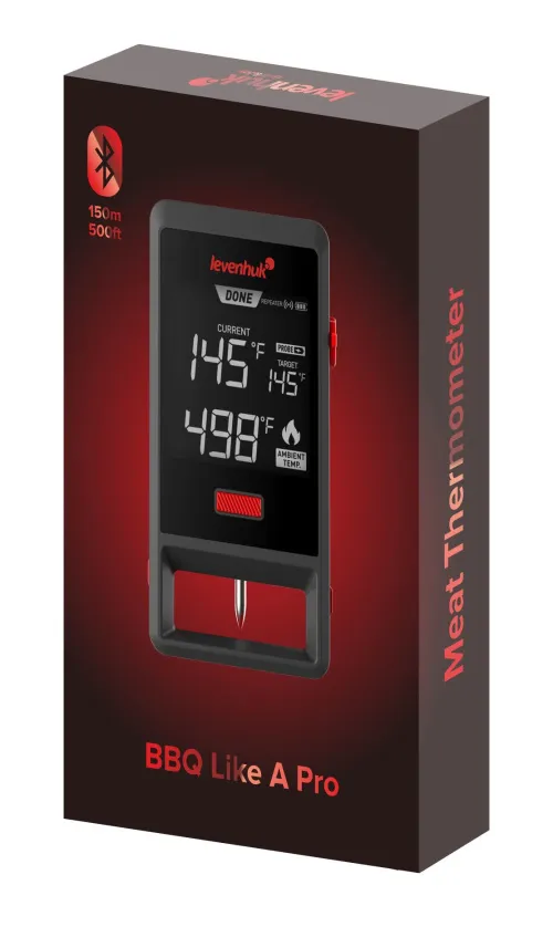 Foto Levenhuk Wezzer Grill BT30 Fleischthermometer,  2