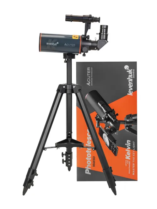 Fotografie Levenhuk Kelvin MAK60 Mini-AZ-Fototeleskop,  2