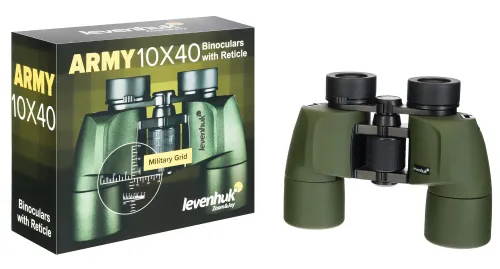 Foto Levenhuk Army 10x40 Fernglas mit Absehen,  6