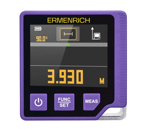 Bild Ermenrich Verk LQ60 3-in-1 Digitale Wasserwaage mit Laser-Messgerät,  4