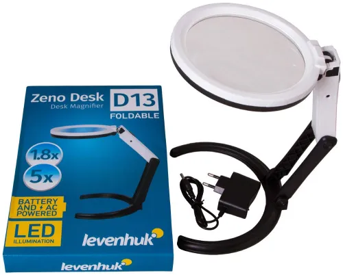 Foto Levenhuk Zeno Desk D13 Lupe,  3