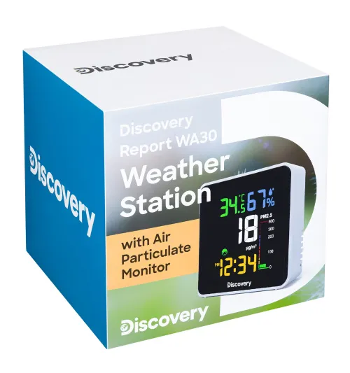 Bild Levenhuk Discovery Report WA30 Wetterstation mit Luftpartikelmessung,  7