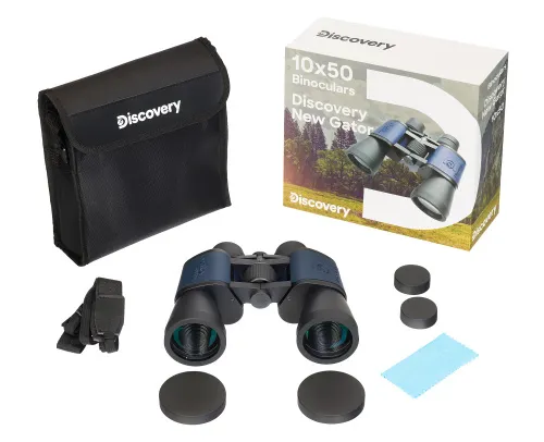 Abbildung Levenhuk Discovery New Gator 10x50 Fernglas,  4