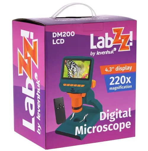 Abbildung Levenhuk-Digitalmikroskop LabZZ DM200 LCD,  14