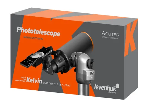 Abbildung Levenhuk Kelvin MAK90 AZ GOTO Wi-Fi Fototeleskop,  9