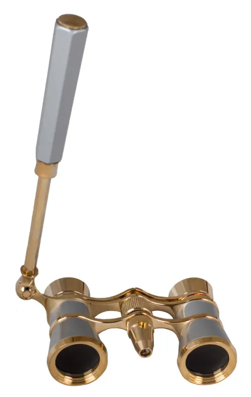 Abbildung Levenhuk Broadway 325N Opernglas (schwarz Lorgnette mit LED-Licht),  3