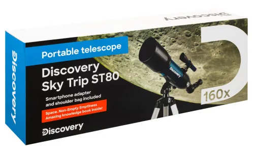 Foto Levenhuk Discovery Sky Trip ST80-Teleskop mit Buch,  18