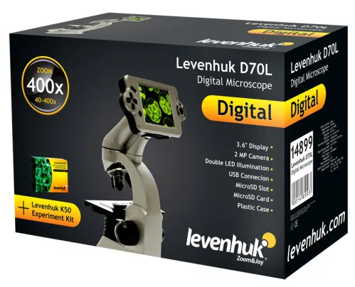 Foto Levenhuk D70L Digitales Biologiemikroskop,  14