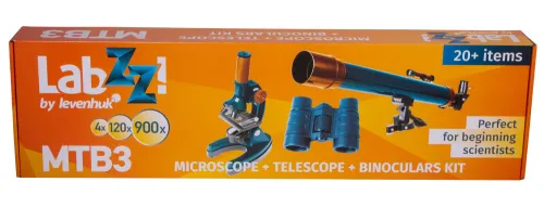 Foto Levenhuk LabZZ MTB3 Mikroskop/Teleskop/Fernglas-Set,  19