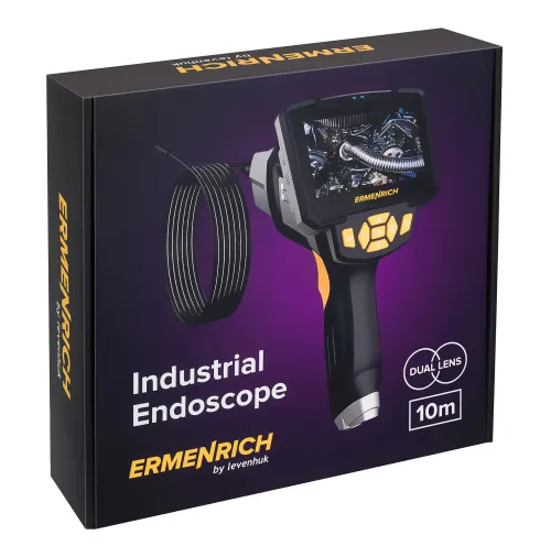 Foto Ermenrich Seek VE70 Industrielles Endoskop, schwarz,  12