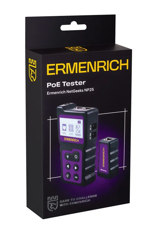 Bild Ermenrich NetGeeks NP25 PoE-Tester,  11