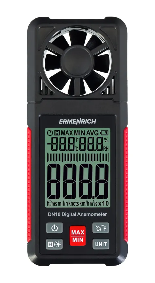 Fotografie Ermenrich Seek DN10 Digitales Anemometer,  3