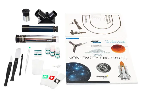 Foto Levenhuk Discovery Scope Set 2 mit Buch,  3