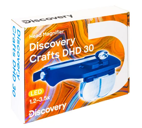 Abbildung Levenhuk Discovery Crafts DHD 30 Kopflupe,  12