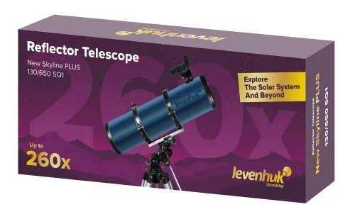 Fotografie Levenhuk New Skyline PLUS 130/650 SQ1 Teleskop,  2