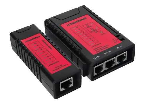 Abbildung Ermenrich NetGeeks NP10 Kabel- und PoE-Tester,  5