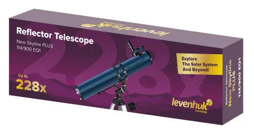 Bild Levenhuk New Skyline PLUS 114/900 EQ1 Teleskop,  2