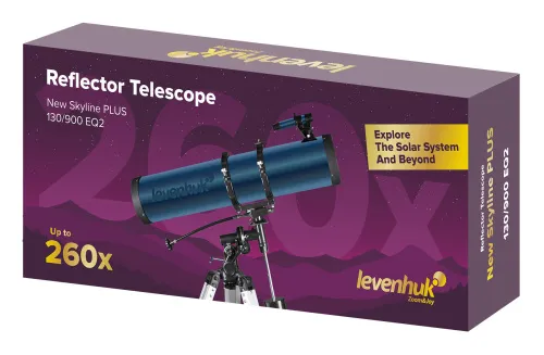 Fotografie Levenhuk New Skyline PLUS 130/900 EQ2 Teleskop,  2
