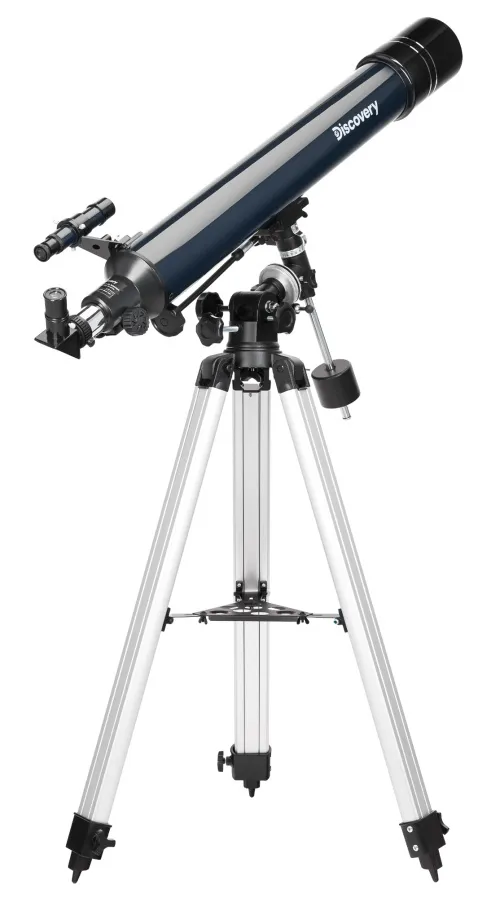 Fotografie Levenhuk Discovery Spark 809 EQ-Teleskop mit Buch,  7