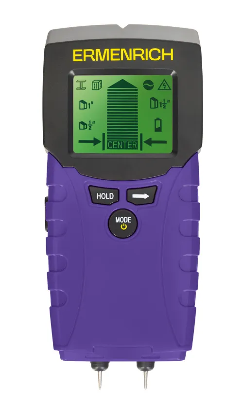 Bild Ermenrich Ping TM100 2-in-1 Bolzendetektor und Feuchtigkeitssensor,  2