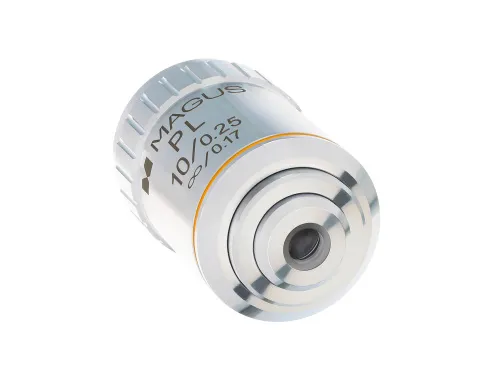 Abbildung MAGUS MP10 10-fach/0,25 ∞/0,17 unendlich-korrigiertes Plan-Objektiv,  3